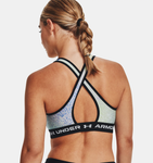 Under Armour Women's Armour® Mid Crossback Printed Sports Bra