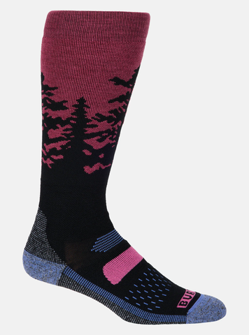 Burton Womens Performance Midweight Winter Socks - Sunrise