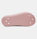 Under Armour Women's UA Locker V Slides - Pink