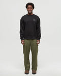 Tentree Mens Boreal Wolf Crew - Meteorite Black/Cloudburst Grey
