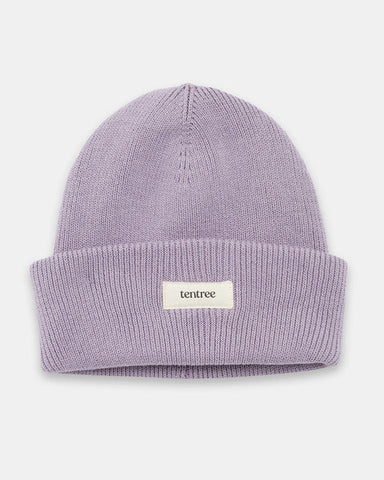 Tentree Cotton Patch Beanie - Purple Ash