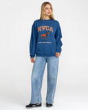 RVCA Women's Neat Pullover - Ensign Blue