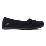 Manitobah Women's Sunshine Moccasin - Black