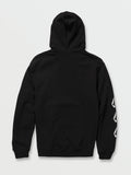 Volcom Mens Iconic Stone Hoodie - Black