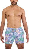 Saxx Mens Oh Buoy Volley 5" Swim Short - Xanadu - Lavender