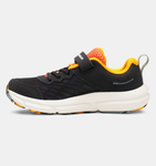 Under Armour Boys' BPS UA Assert 10 AC Running Shoes - Black / Squad Orange / Stone - 007
