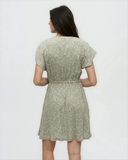 Tentree Women's Kits Dress - Light Moss Bloom Floral