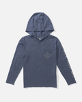 Salty Crew Tippet Boys Tech Tee Hoodie - Navy