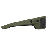 Spy Rebar SE  Sunglasses - Matte Olive - Happy Gray Green + ANSI