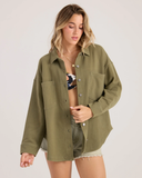 Volcom Women's Nollie Jacket - Bayleaf