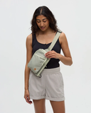 Tentree Newport Sport Sling Water Repellent Crossbody Bag - Light Moss