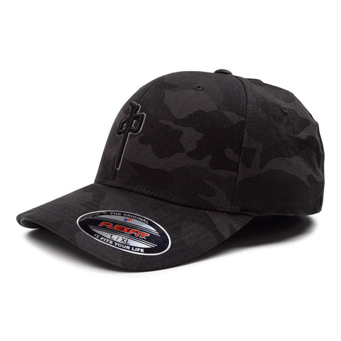 RDS OG Puffy Flexfit Hat - Night Camo