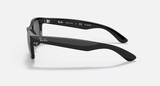 Ray-Ban New Wayfarer Sunglasses - Black W/ Green Polar