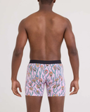 Saxx Vibe Xtra Soft Comfort Underwear - Lucho Libre - Orchid