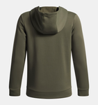 Under Armour Boys' Armour Fleece® Big Logo Hoodie - Marine OD Green / Black - 391