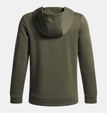 Under Armour Boys' Armour Fleece® Big Logo Hoodie - Marine OD Green / Black - 391