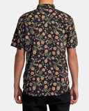 RVCA Mens Morning Glory Short Sleeve Woven Shirt