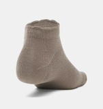Under Armour Unisex UA Essential 6-Pack Socks - Taupe Dusk / Stone - 200
