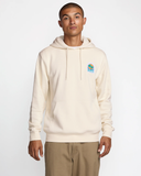 RVCA Mens Puerto Nuevo Hoodie - Silver Bleach