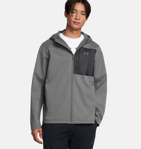 Under Armour Men's UA Storm ColdGear® Infrared Shield 2.0 Jacket - Castlerock / Black - 025