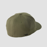 RVCA Mens Flex Fit Hat - Fatigue