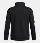 Under Armour Boys' UA Brawler Full Zip - Black / White - 001