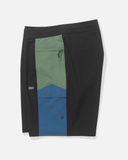 Salty Crew Mens Flagship Boatshort Boardshorts- Cast Blue