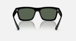 Ray-Ban Warren Sunglasses - Black W/ Dark Green