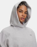 Women's Under Armour Icon Fleece: Reinvented- Mod Gray Full Heather / Mod Gray - 012