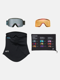 Anon Nesa Goggles + Bonus Lens + MFI® Face Mask - Snow Flurry