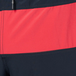 Saxx Mens Oh Buoy Stretch Volley 7" Swim Short - India Ink - Hibiscus