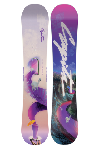 Capita Women's Space Metal Fantasy True Twin/Reverse Camber Snowboard