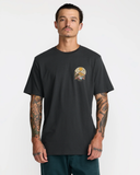 RVCA Mens River Run Short Sleeve Tee - Black