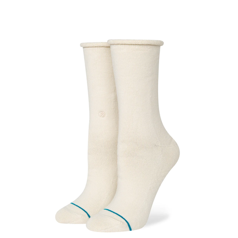 Stance Womens Thicc Crew Sock - Off White