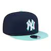 New Era New York Yankees 9FIFTY Snapback Hat - Navy / Turquoise