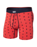 Saxx Vibe Xtra Underwear - Summer Catch - Coral Red