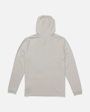 Salty Crew Mens Flagship Hood Sunshirt - Athletic Heather