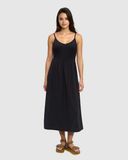 Tentree Women's Juneau Eco-Friendly Tank Dress - Meteorite Black