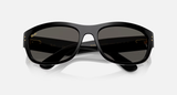 Ray-Ban Mega Balorama Sunglasses - Polished Black W/ Ultra Black
