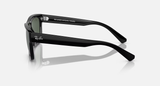 Ray-Ban Warren Sunglasses - Black W/ Dark Green