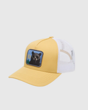Tentree Lake Logo Altitude Hat - Dusk Yellow Bear