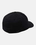 RVCA Mens Flex Fit Hat - Black