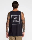 RVCA Mens Glitch Tank - Black