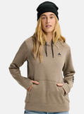 Burton Women's Oak Pullover Hoodie - Summit Taupe Heather