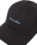 Tentree Slogan Peak Hat - Meteorite Black Out Of Office