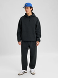 Burton Men's SpaceCloud Pullover Hoodie - True Black Heather