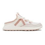 OluKai Womens Kawela Breathable Golf Shoes - Bright White / Soft Pink