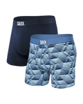 Saxx Ultra Super Soft (2 Pack) - Dazed Argyle/Navy