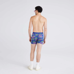 Saxx Vibe Super Soft Underwear - Holidays In Paradise-Blue