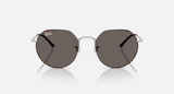 Ray-Ban Jack Sunglasses - Matte Havana W/ Dark Grey